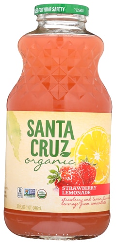 Santa Cruz Organic Drinks Strawberry Lemonade