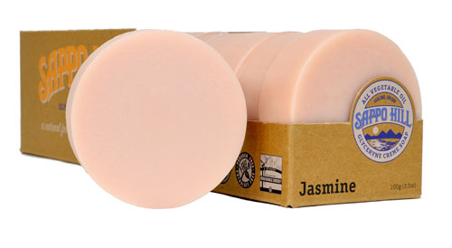 Sappo Hill Glycerine Crème Bar Soap - Jasmine