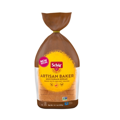 Schar Artisan Baker Multigrain Bread Loaf Gluten Free