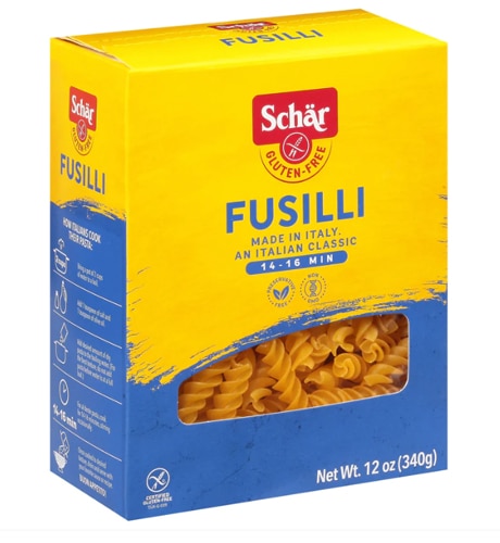 Schar Bonta d' Italia Fusilli Pasta Gluten Free