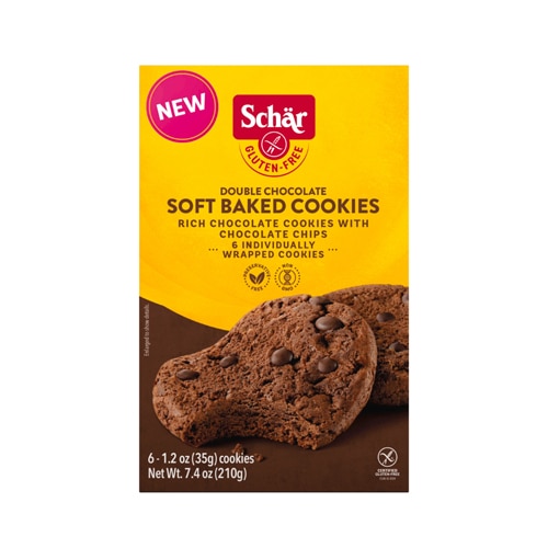 Schar Soft Baked Cookies Double Chocolate