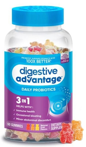 Schiff Digestive Advantage Daily Probiotics Natural Fruit