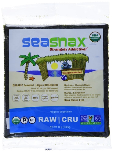 SeaSnax Organic Seaweed