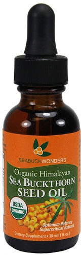 Seabuck Wonders Organic Himalayan SeaBuckthorn Seed Oil