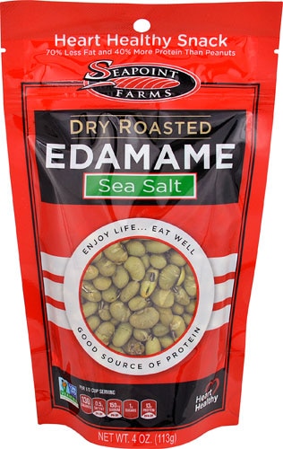 Seapoint Farms Dry Roasted Edamame Sea Salt