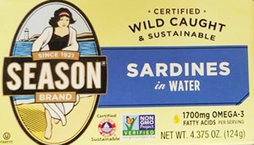 Season Brand Imported Sardines In Water