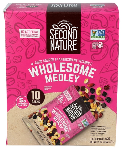 Second Nature Gluten Free Nut Medley Mix Wholesome