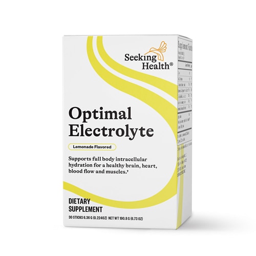 Seeking Health Optimal Electrolyte Powder Lemonade