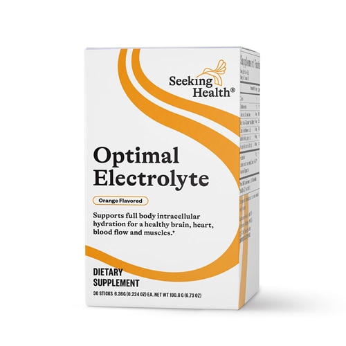 Seeking Health Optimal Electrolyte Powder Orange