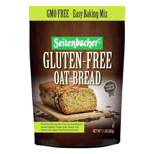 Seitenbacher Gluten Free Oat Bread Easy Baking Mix