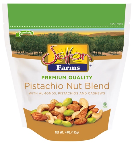 Setton Farms Premium Quality Pistachio Nut Blend Pistachios and Almonds