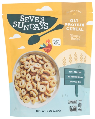 Seven Sundays Oat Protein Cereal Gluten Free Simply Honey