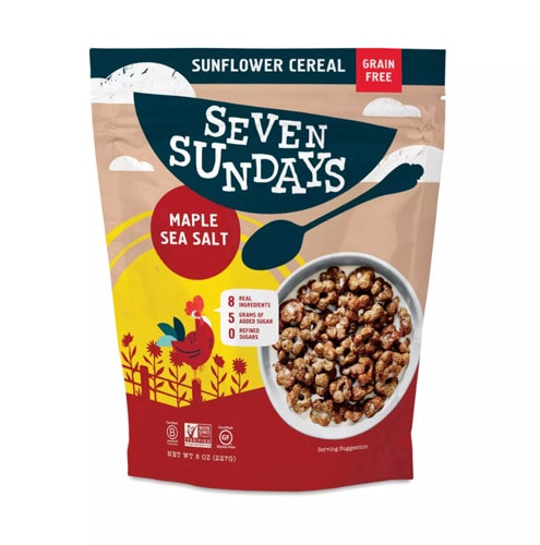 Seven Sundays Sunflower Cereal Maple Sea Salt