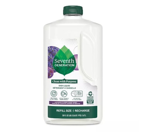 Seventh Generation Dish Liquid Soap Refill - Lavender Flower & Mint