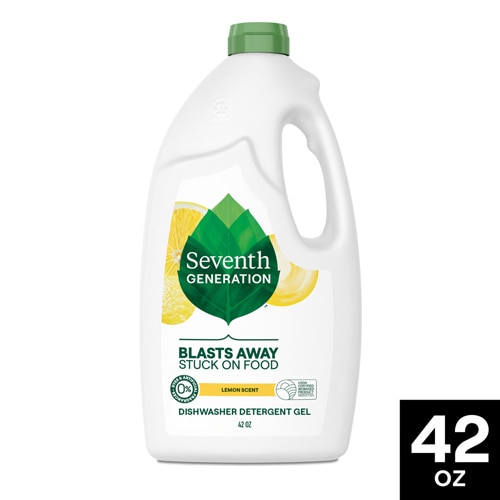 Seventh Generation Dishwasher Detergent Liquid Gel - Lemon