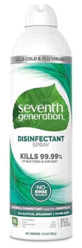 Seventh Generation Disinfectant Spray Botanical Eucalyptus Spearmint & Thyme