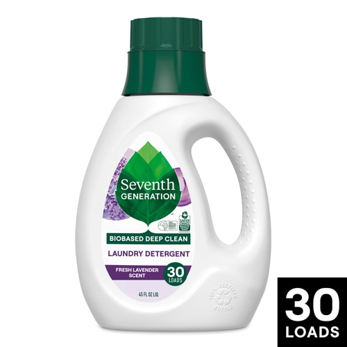 Seventh Generation Liquid Laundry Detergent 30 Loads Fresh Lavender