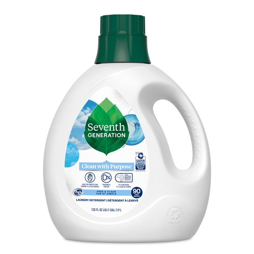 Seventh Generation Liquid Laundry Detergent 90 Loads Fragrance Free