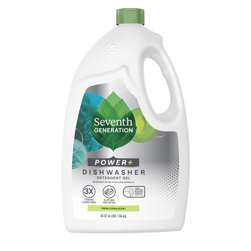 Seventh Generation Power+ Dishwasher Detergent Gel Fresh Citrus