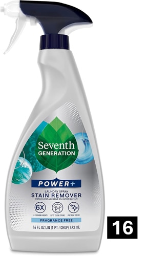 Seventh Generation Power+ Laundry Stain Remover Spray Fragrance Free