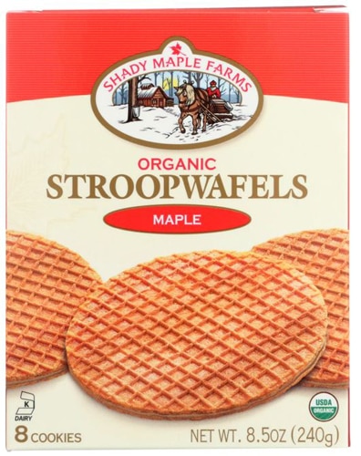 Shady Maple Farms Organic Stroopwafels Maple