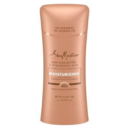 SheaMoisture Antiperspirant Deodorant Stick Moisturizing with Hyaluronic Acid & Raw Shea Butter