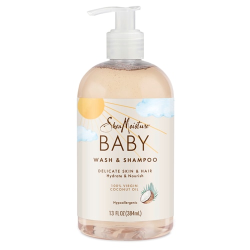 SheaMoisture Baby Wash & Shampoo Hydration 100% Virgin Coconut Oil