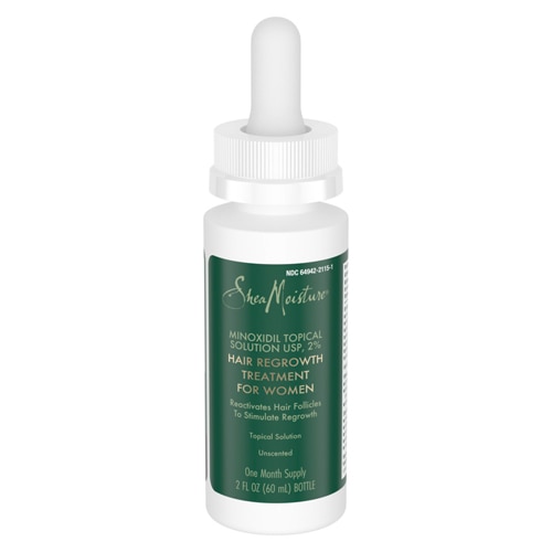 SheaMoisture Hair Regrowth Treatment for Women to Stimulate Hair Regrowth Minoxidil Topical Solution UPS 2% Unscented