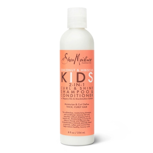 SheaMoisture Kids 2-in-1 Curl & Shine Shampoo & Conditioner Coconut & Hibiscus