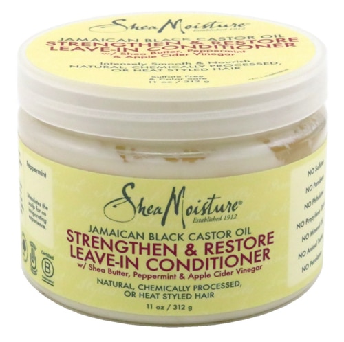 SheaMoisture Leave In Conditioner 100% Pure Jamaican Black Castor Oil