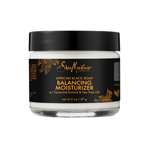 SheaMoisture Paraben-Free African Black Soap Balancing Skin Moisturizer for Dry Skin