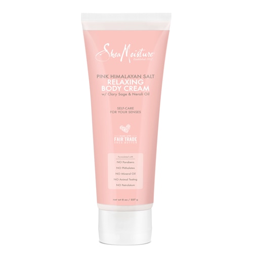 SheaMoisture Pink Himalayan Salt Relaxing Body Cream & Moisturizer with Shea Butter