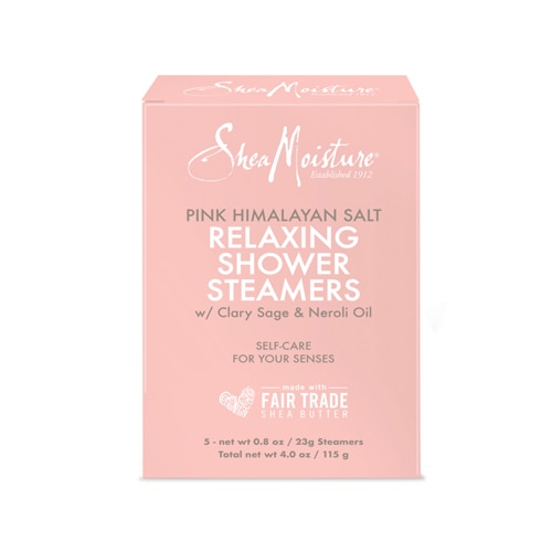 SheaMoisture Pink Himalayan Salt Relaxing Shower Steamers with Shea Butter