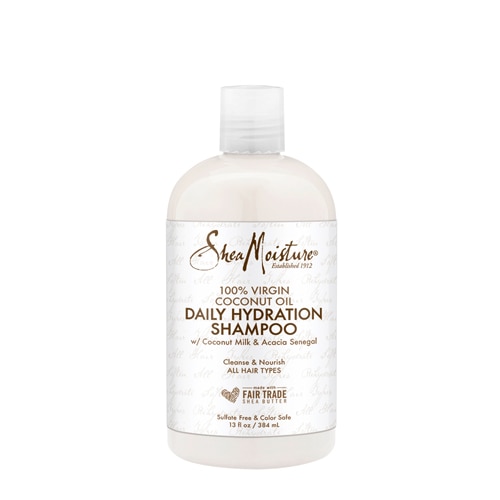 SheaMoisture Sulfate-Free 100% Virgin Coconut Oil Daily Hydration Shampoo for All Hair Types
