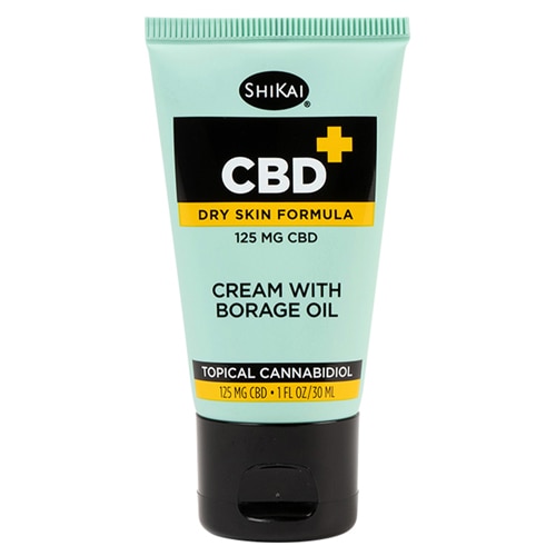 Shikai CBD Cream with Borage Oil Dry Skin Formula