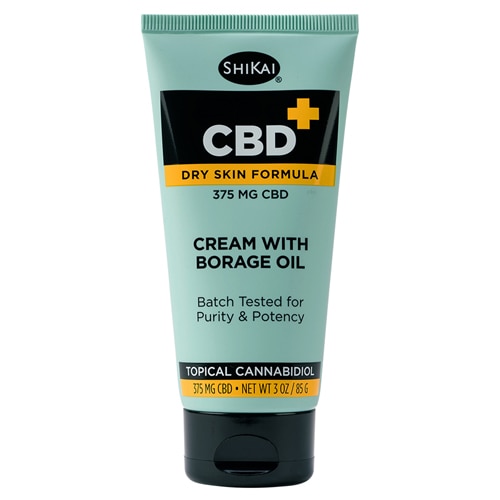 Shikai CBD Cream with Borage Oil Dry Skin Formula