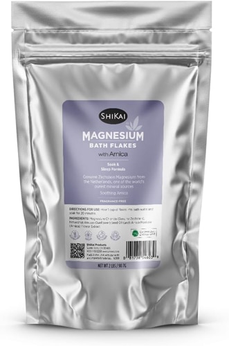 Shikai Magnesium Bath Flakes with Arnica