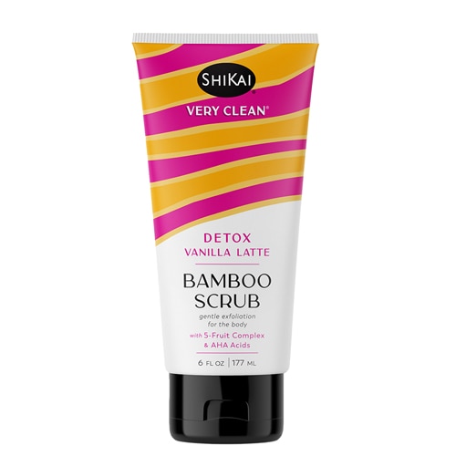 Shikai Very Clean Bamboo Scrub Detox Vanilla Latte