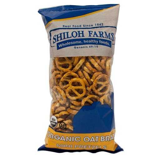 Shiloh Farms Mini Pretzels Organic Oat Bran