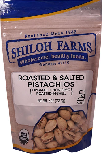 Shiloh Farms Organic Pistachios Roasted & Salted