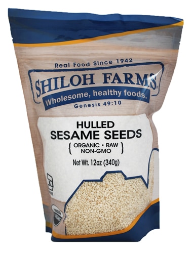 Shiloh Farms Organic Raw Hulled Sesame Seeds