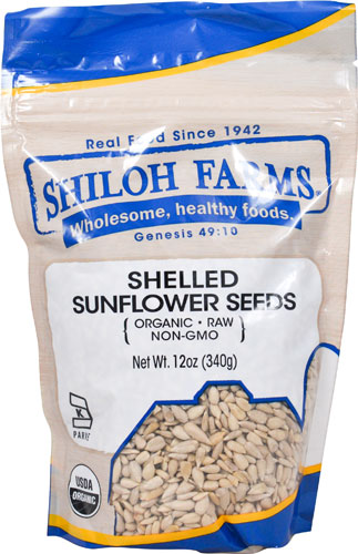 Shiloh Farms Organic Sunflower Seeds Shelled