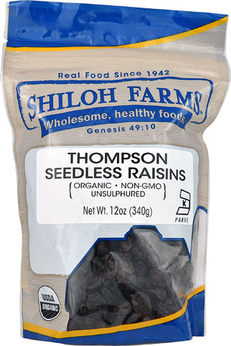 Shiloh Farms Organic Thompson Seedless Raisins