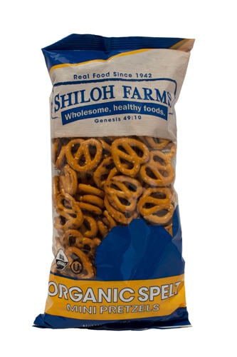 Shiloh Farms Salted Organic Spelt Mini Pretzels