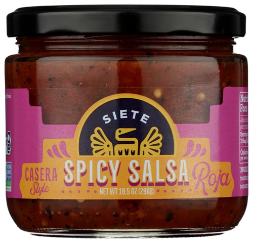 Siete Gluten Free Salsa Roja Casera Style Spicy