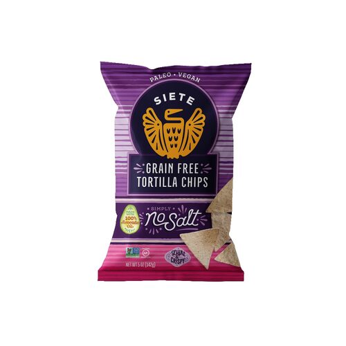 Siete No Salt Grain Free Tortilla Chips