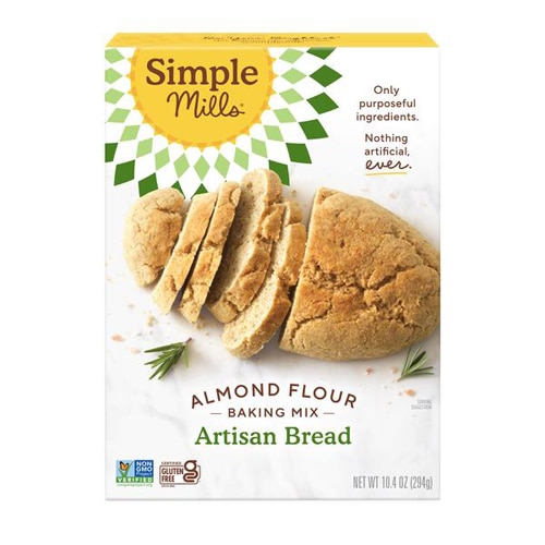 Simple Mills Almond Flour Baking Mix Gluten Free Artisan Bread