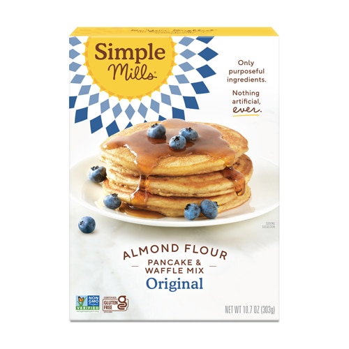 Simple Mills Almond Flour Pancake & Waffle Mix Gluten Free Original