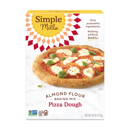 Simple Mills Gluten Free Almond Flour Baking Mix Pizza Dough