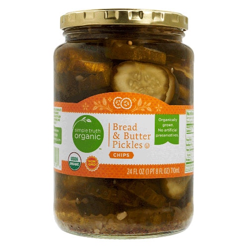 Simple Truth Organic Bread & Butter Pickle Chips